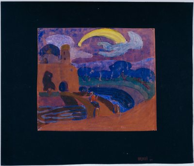 コメット（ナイトライダー？） 作： Wassily Kandinsky