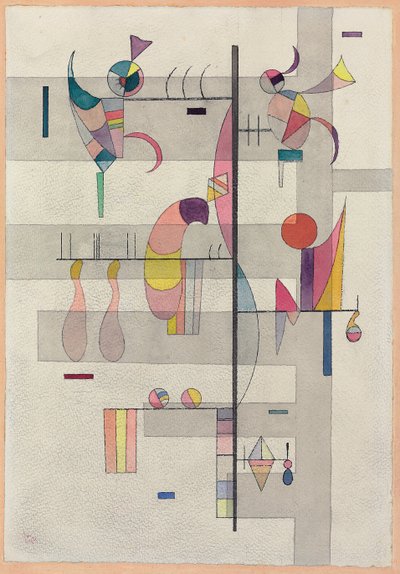 分布 作： Wassily Kandinsky