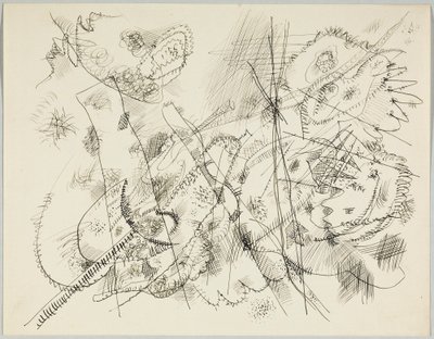 エッチングの下書き 作： Wassily Kandinsky
