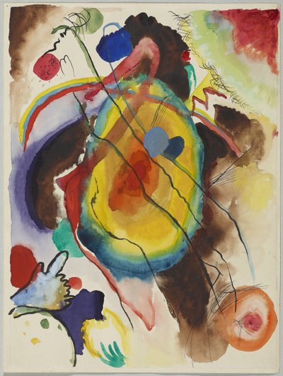 エドウィン・R・キャンベルの壁画のデザイン 作： Wassily Kandinsky