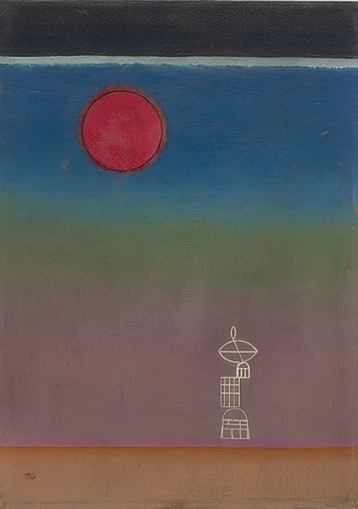 シダ。 1930 作： Wassily Kandinsky
