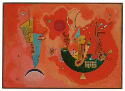 賛成と反対 作： Wassily Kandinsky