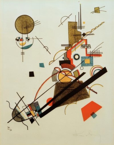 ハッピーアセント 作： Wassily Kandinsky