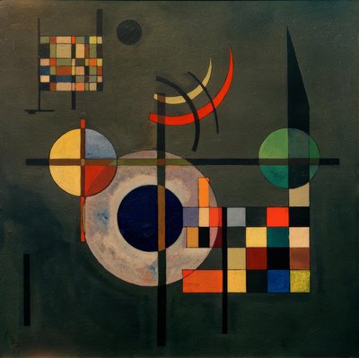 カウンターウェイト 作： Wassily Kandinsky