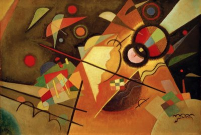黄色い先端 作： Wassily Kandinsky