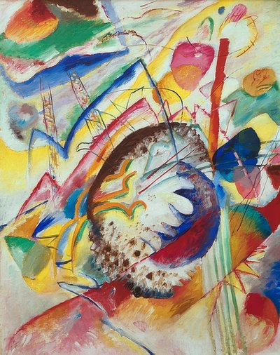 すばらしい研究です。 1914 作： Wassily Kandinsky