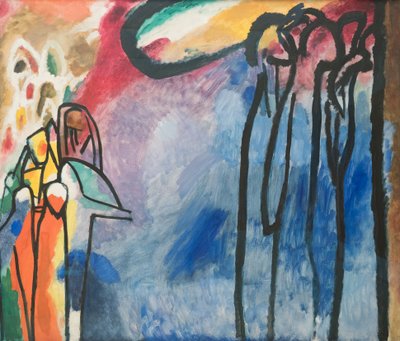 インプロビゼーション 19 作： Wassily Kandinsky