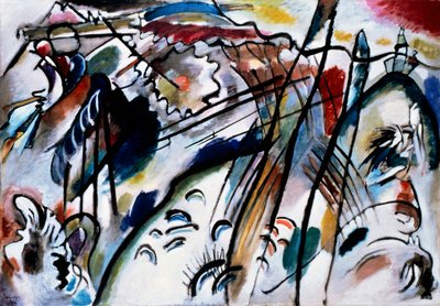 インプロビゼーション28（セカンドバージョン 作： Wassily Kandinsky