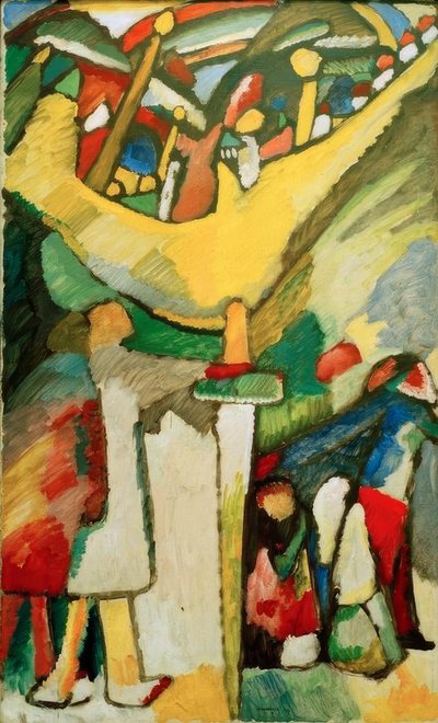 即興8 作： Wassily Kandinsky