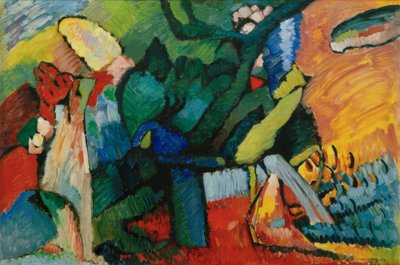 即興No.4 作： Wassily Kandinsky