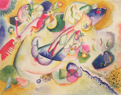 即興、1914年頃（紙と鉛筆） 作： Wassily Kandinsky