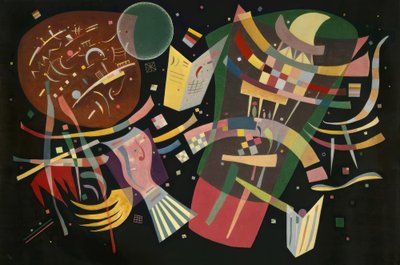 構成X 作： Wassily Kandinsky