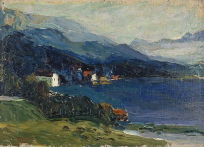 コッヘル湖、c。 1902 作： Wassily Kandinsky