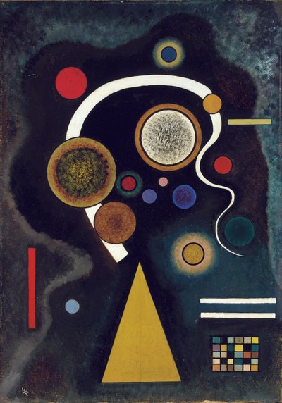 気まぐれなストローク 作： Wassily Kandinsky