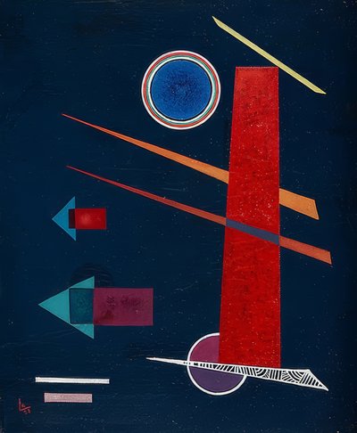 マイティレッド1928 作： Wassily Kandinsky