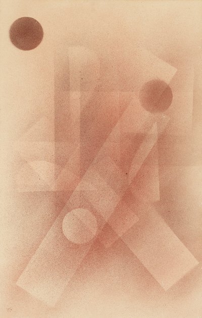 マイルドピンク、1928 作： Wassily Kandinsky