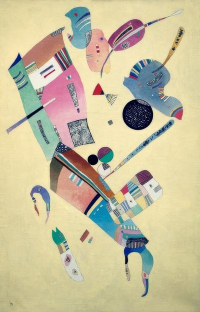 節度 作： Wassily Kandinsky