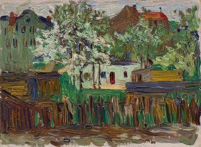 ミュンヘン。 1901-02年頃 作： Wassily Kandinsky