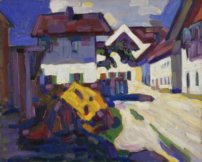 ムルナウ - 家のグループ 作： Wassily Kandinsky