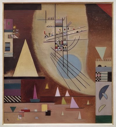 ミュート。 1924 作： Wassily Kandinsky