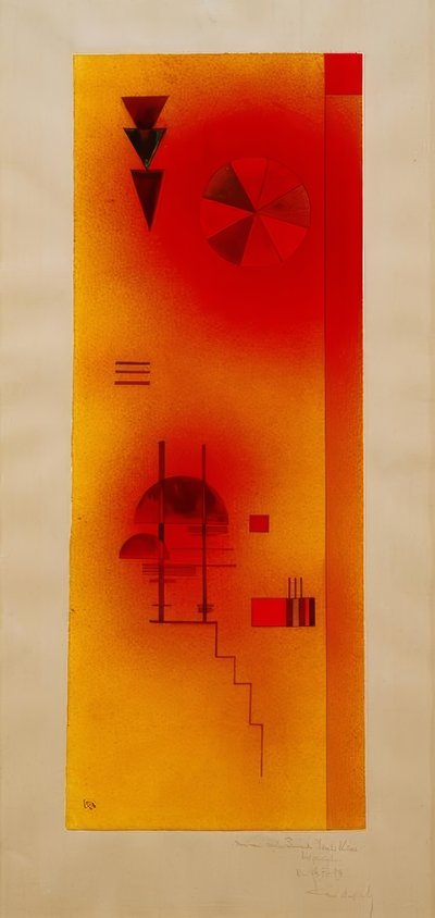 無題 作： Wassily Kandinsky