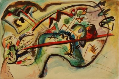 無題 作： Wassily Kandinsky