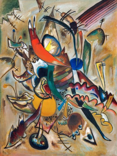 ポイントでペイントする 作： Wassily Kandinsky