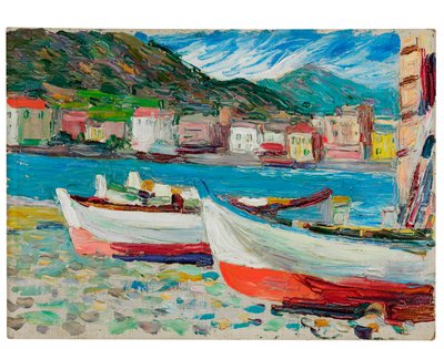 ラパロ、ボート 作： Wassily Kandinsky