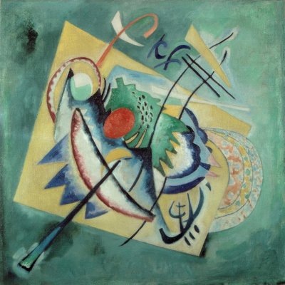 Rotes Oval 作： Wassily Kandinsky