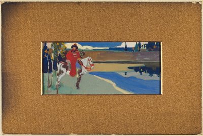 ロシアのライダー 作： Wassily Kandinsky