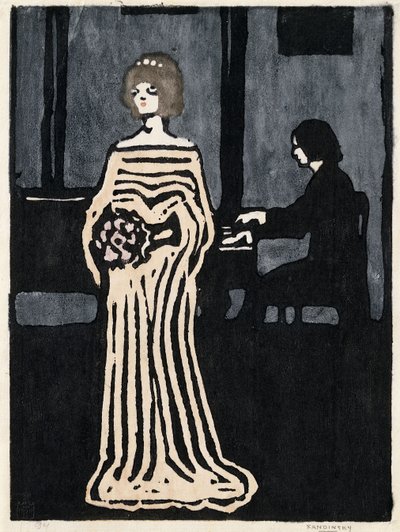 歌手 作： Wassily Kandinsky