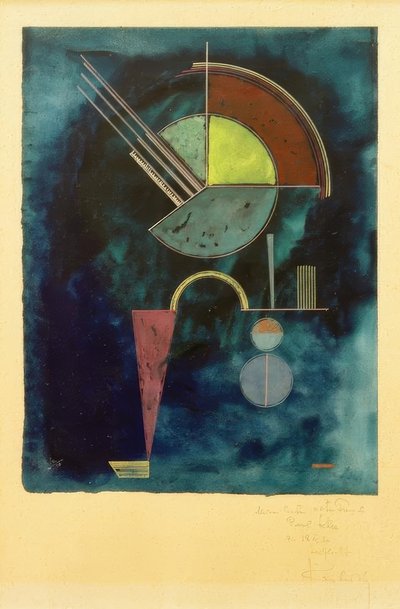 弱いサポート 作： Wassily Kandinsky