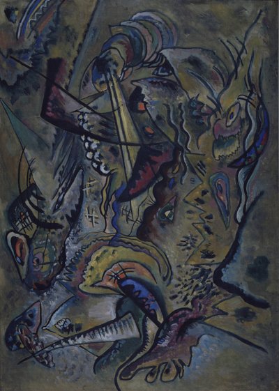 南部、1917 作： Wassily Kandinsky