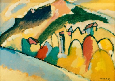 勉強する秋 作： Wassily Kandinsky