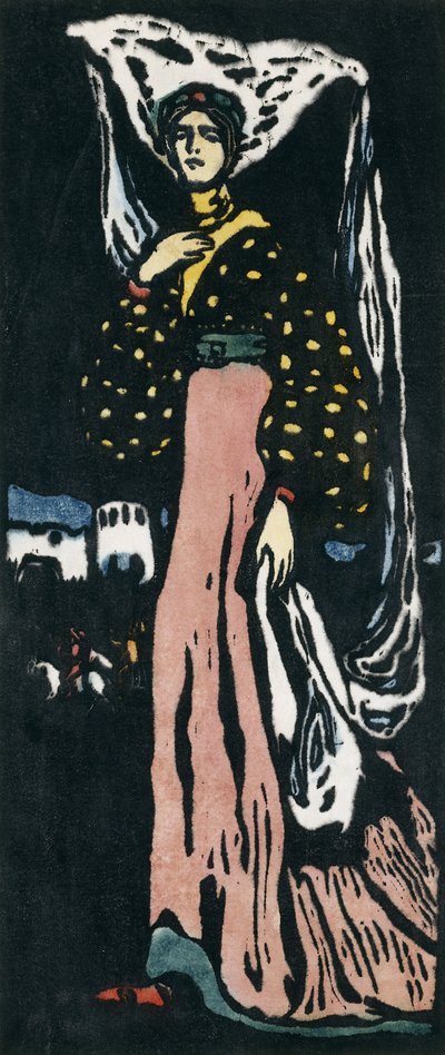 夜-ラージバージョン;夜-ラージバージョン 作： Wassily Kandinsky