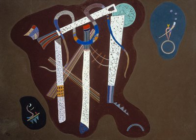 3つの柱; Drei Saulen 作： Wassily Kandinsky