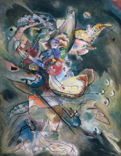 曇り 作： Wassily Kandinsky