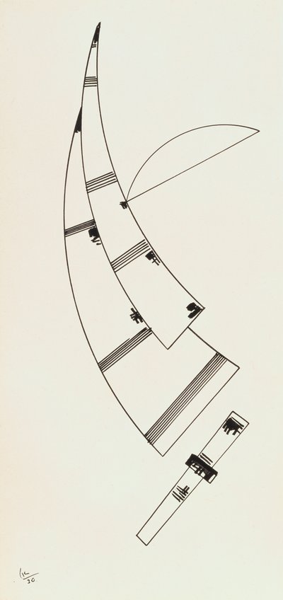 無題、ナンバー7 作： Wassily Kandinsky