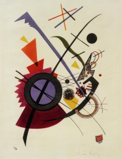 バイオレット 作： Wassily Kandinsky