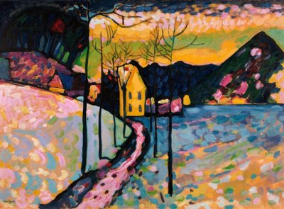 冬I –コッヘル 作： Wassily Kandinsky