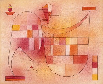 イエローピンク;ゲルブローザ 作： Wassily Kandinsky
