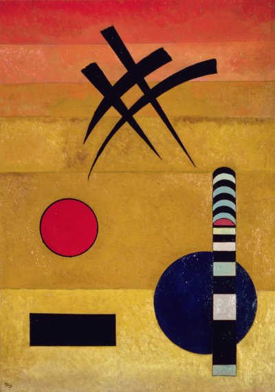 Sign Signe（シグナル 作： Wassily Kandinsky