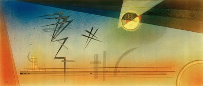 ジグザグに 作： Wassily Kandinsky