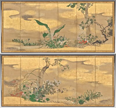 四季の花木 作： Watanabe Shiko