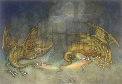 ファイティング・ドラゴン 作： ウェイン・アンダーソン