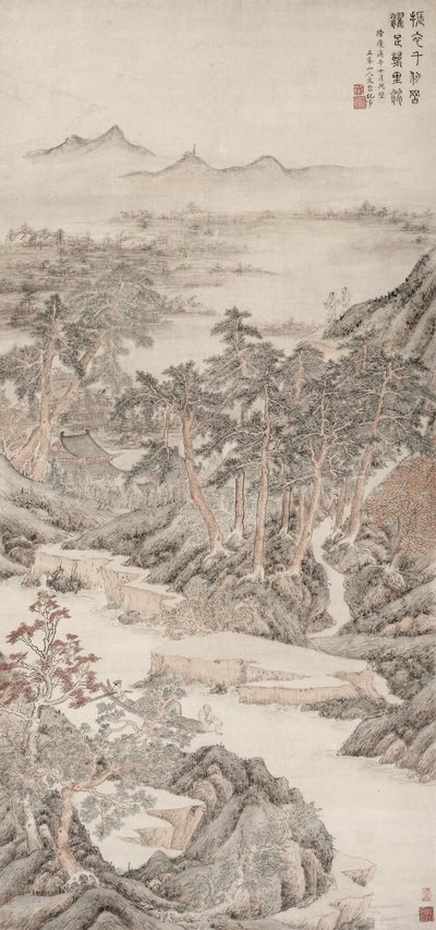 埃っぽい世界から足を洗う、1570。 作： Wen Boren