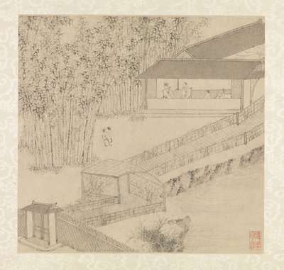 謙虚な管理者の庭 作： 文正明
