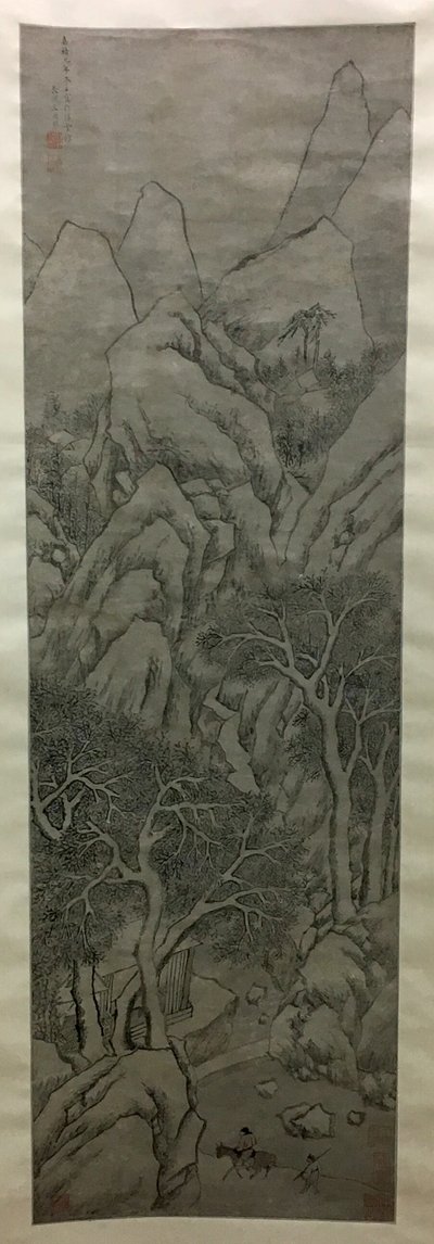 雪景色 作： Wen Zhengming