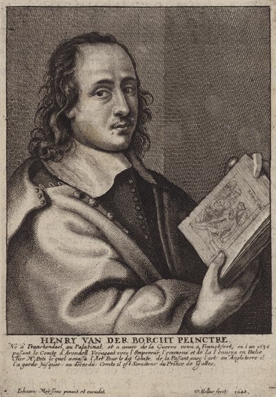ヘンドリック・ファン・デル・ボルチ2世（ドイツの画家）（エングレービング 作： Wenceslaus (after) Hollar