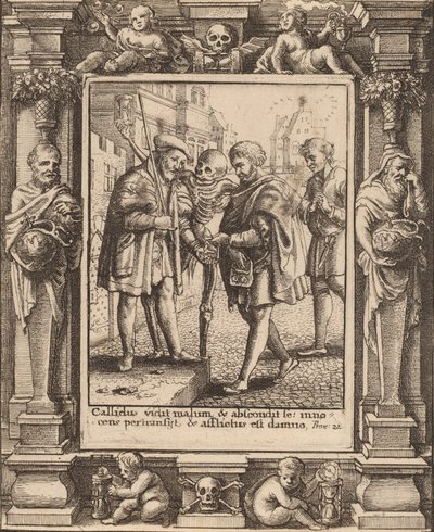 弁護士、1651年。 作： Wenceslaus Hollar